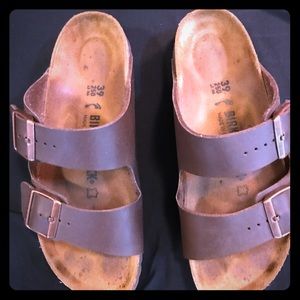 Birkenstocks. Worn twice. Too small.